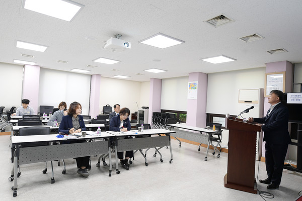 김포시의회 의원연구단체인 푸드플랜 연구회가 13일 관련 분야에 대한 역량강화를 위한 교육을 진행했다. (사진=김포시의회)