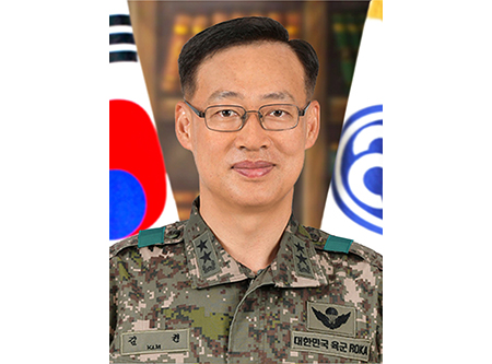                           신임 김권 육군28사단장. 