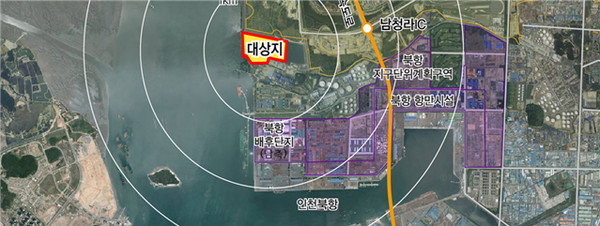 인천항만공사는 19일부터 40일간 인천 북항배후단지(북측) 1차 입주기업 모집공고에 들어간다. (사진=인천항만공사)