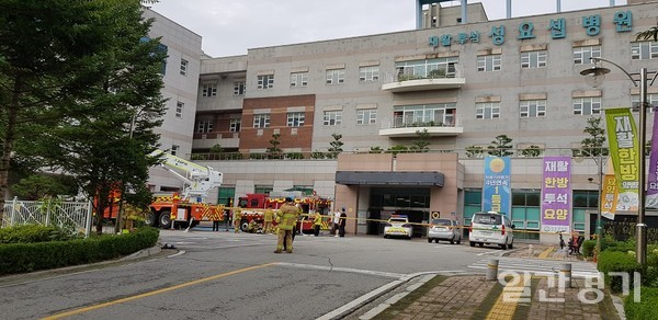 8월 22일 오후 3시 30분께 안성 성요셉 요양병원 5층에서 화재가 발생했다.
