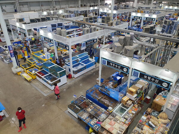 수원시농수산물도매시장, 2022년 2분기 유통수산물 방사능 간이검사 결과, 모두 ‘적합’