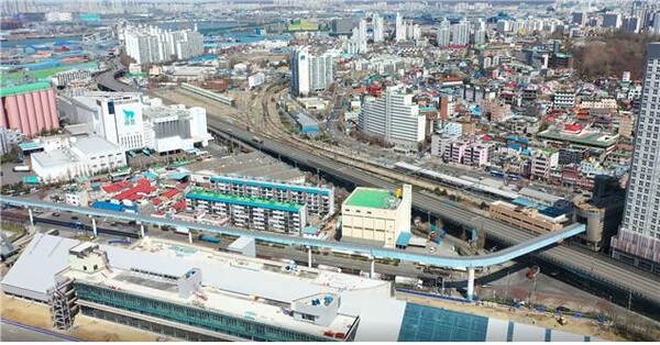 인천 만석 우회고가교의 본선구간 철거공사가 시작되는 8월25일 오후 1시부터 고가교에 대한 차량 진‧출입이 전면 통제된다. (사진=인천시)