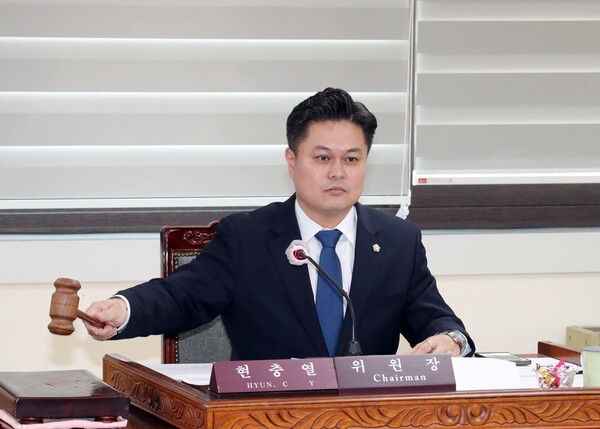 현충열 의원은 3월6일 열린 광명시의회 제276회 임시회 제2차 본회의 5분 발언 통해&nbsp;구름산지구 도시개발사업에 대한 광명시의 원할한 사업 추진을 촉구하고 나섰다. (사진=광명시의회)