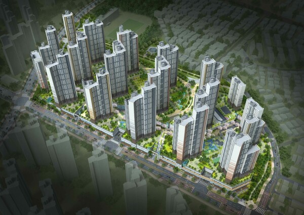 광명 제5R구역 주택재개발정비사업은 오는 2027년까지 광명동 78-38번지 일원 11만 6624㎡ 일대에 2878세대 공공주택이 들어선다. (사진=광명시)