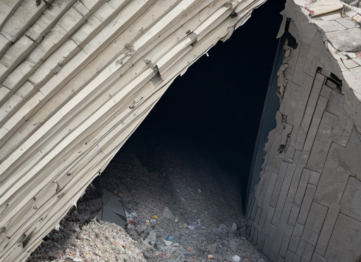 9월28일 용인시 수지구의 한 공사현장에서 벽면이 무너져 작업자들이 죽거나 다쳤다. (자료=AI생성이미지)
