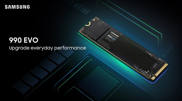 삼성전자가 성능과 범용성을 모두 갖춘 소비자용 SSD 신제품 &#39;990 EVO&#39;를 출시했다. (사진=삼성전자)
