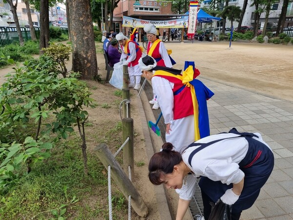 미추홀구 마을공동체 지원사업 참여 공동체 활동 모습.(사진=인천미추홀구청)