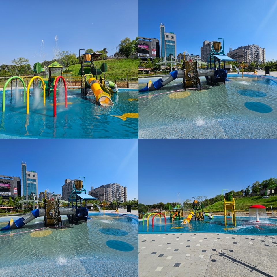 평택시가 여름을 맞아 어린이들을 위해 도시공원 물놀이터를 6월22일부터 개장한다. (사진=평택시)