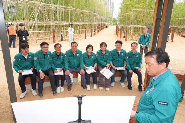 안성시의회 제224회 제1차 정례회 행정사무감사특별위원회는 2024년도 행정사무감사와 관련된 주요 사업 시설을 방문해 현장 확인 및 점검 활동을 실시했다고 6월27일 밝혔다. (사진=안성시의회)