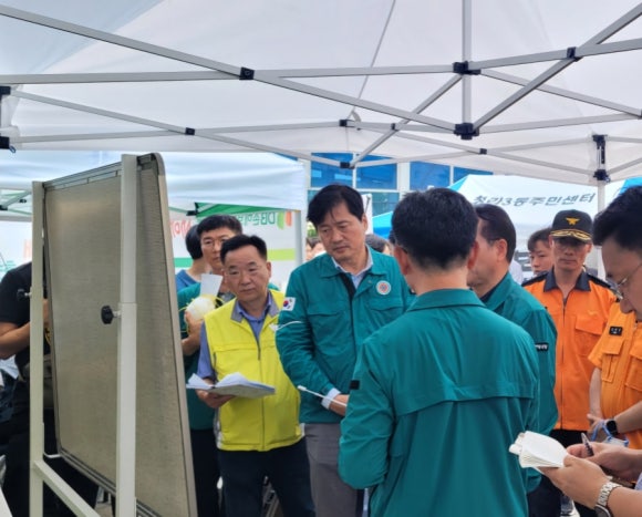 서구는 지난 1일 청라국제도시에서 발생한 아파트 지하 주차장 전기차 화재 사고 피해지역을 특별재난지역으로 선포해 줄 것을 정부와 인천시에 공식 건의했다.(사진=서구)
