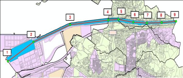 서구·검단구 간 구 경계분할 예정도(사진=인천시)