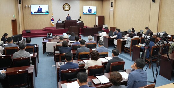 안성시의회가 제225회 임시회를 8월27일 개회했다. (사진=안성시의회)