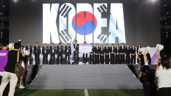 안성시는 9월3일 안성맞춤 종합운동장에서 ‘제17회 안성세계소프트테니스선수권대회’ 개회식이 성대하게 열렸다. (사진=안성시)