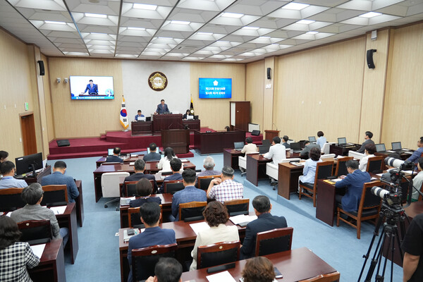 안성시의회 제225회 임시회가 11일간의 일정을 끝으로 9월6일 폐회했다. (사진=안성시의회)