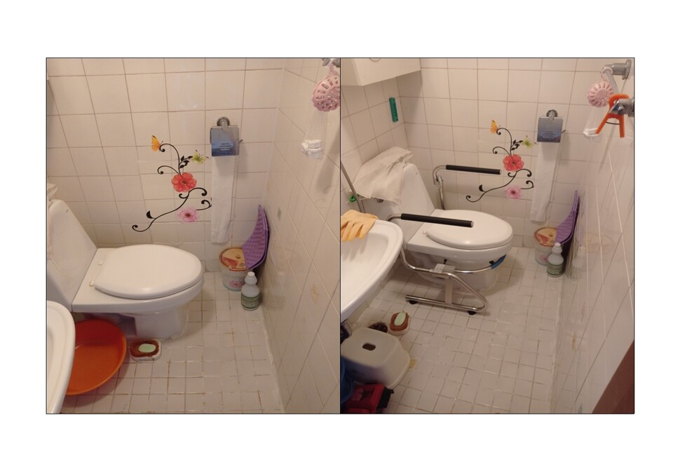 연수구는 50명의 주거 취약계층 홀몸가구에 양변기용 안전손잡기를 설치했다. (사진=인천 연수구)