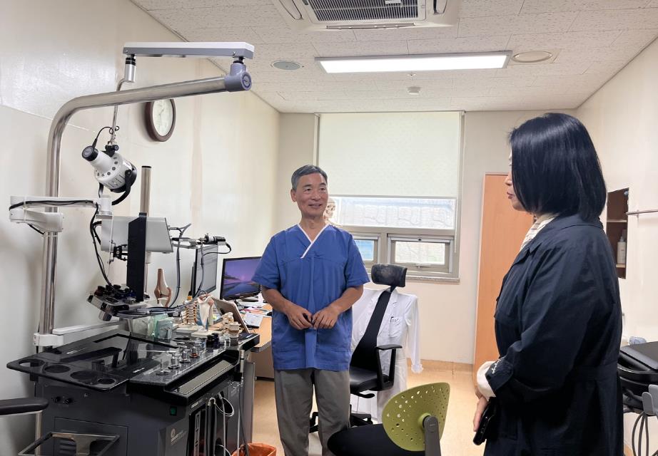 인천시는 10월 7일부터 8일까지 서해 최북단 백령도 백령병원 및 백령보건지소의 의료진과 공중보건의사의 노고를 격려했다.(사진=인천시)