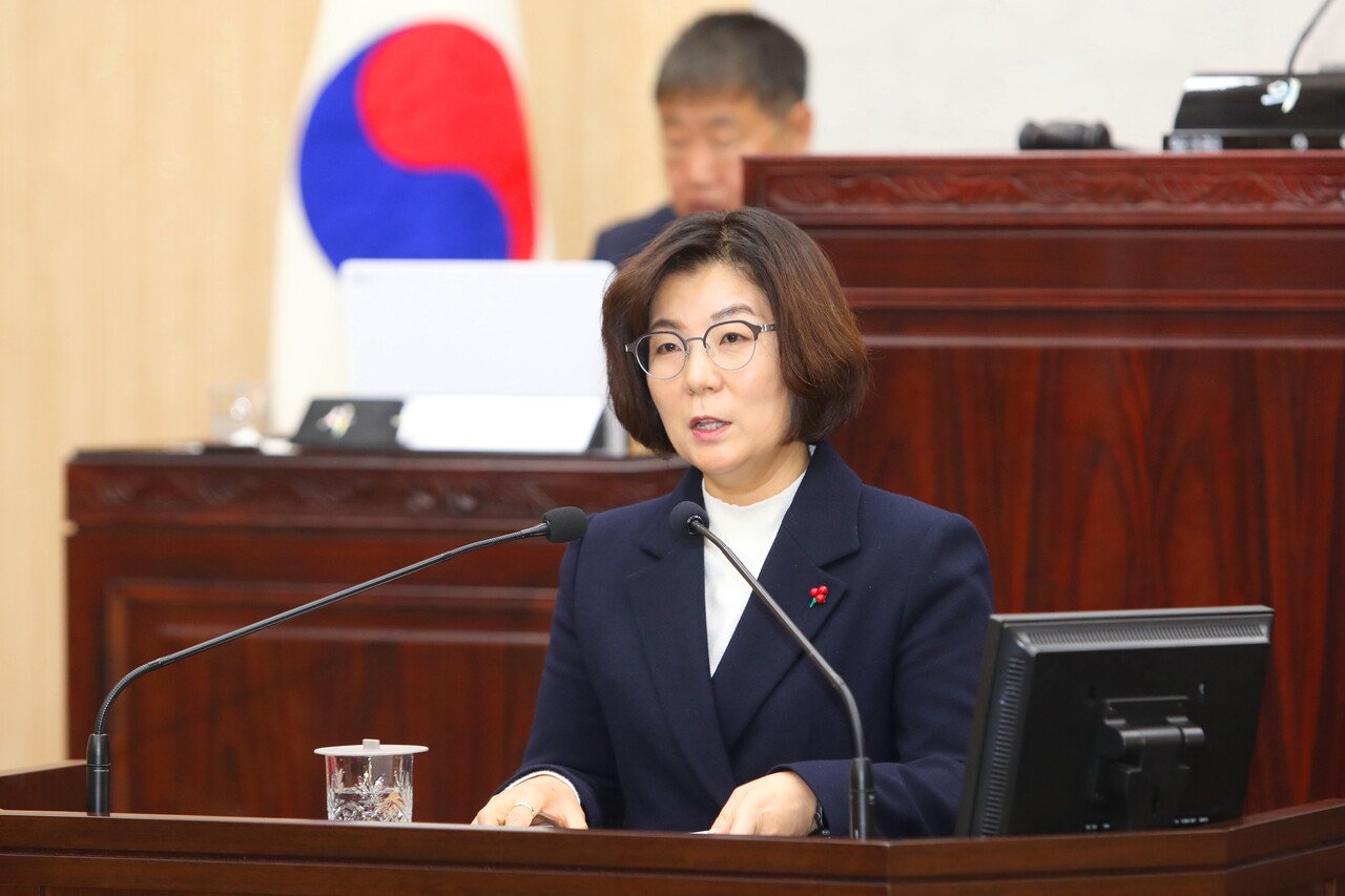 김보라 안성시장은 11월25일 제227회 안성시의회 제2차 정례회 본회의에서 올해 주요 성과를 비롯해 2025년도 시정 운영 방향과 예산안에 관해 설명했다.