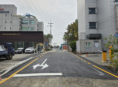 파주시 금촌동과 금릉동을 연결하는 장기미집행 도시계획도로가 개통됐다.  ()사진=파주시