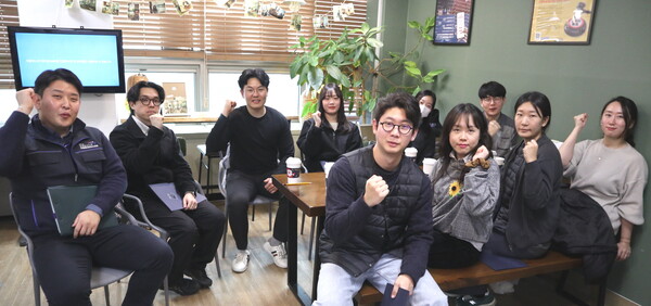 수도권매립지관리공사가 30일 청년세대의 다양한 의견을 청취하고 과제를 발굴하는 ‘노사합동 2030 청년소통단(이하 소통단)’을 구성하여 발대식을 개최했다고 밝혔다. (사진=수도권매립지관리공사)