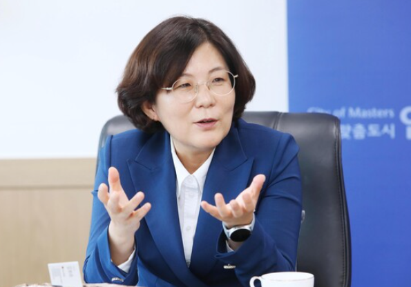 김보라 안성시장. 