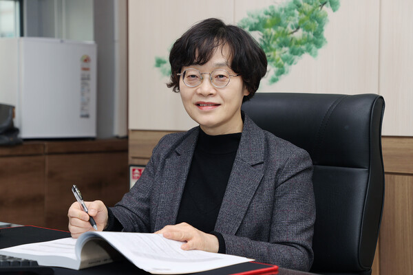 김미성  가평군 부군수가 새해 공식 취임하며 1월6일 군정 발전을 위한 포부를 밝혔다. (사진=가평군)