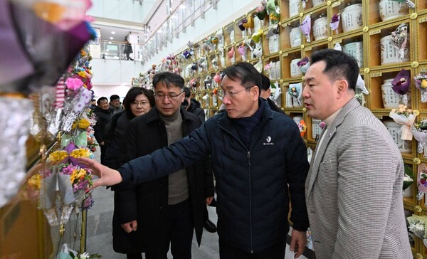 유정복 인천시장이 1월27일 인천가족