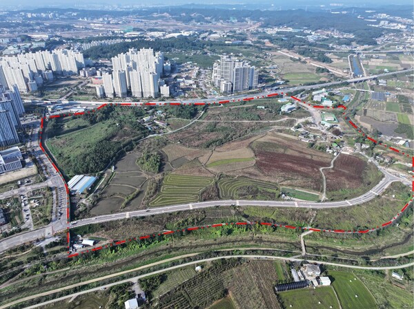 2월11일 경기도는 평택시 칠원동 일대 38만5326㎡에 조성되는 수촌지구 도시개발사업의 농지법 규제 문제를 해결했다고 밝혔다. (사진=경기도)