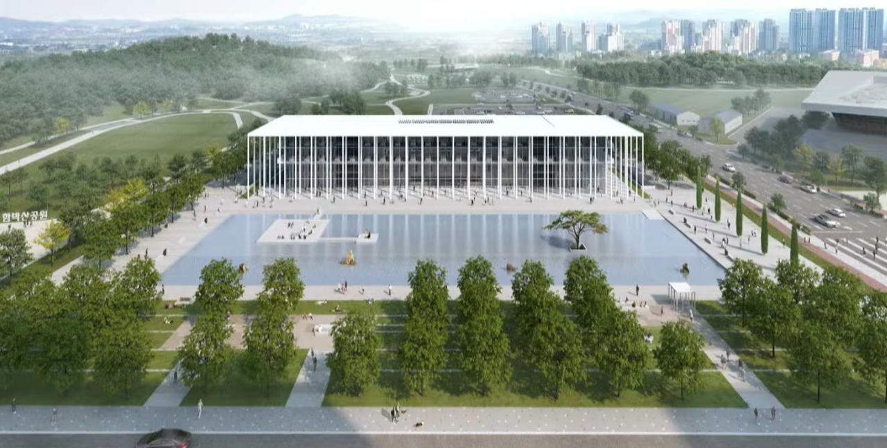 평택시가 고덕신도시의 새로운 랜드마크가 될 중앙도서관 건립을 위한 설계 작업에 본격 착수했다. (사진=평택시)