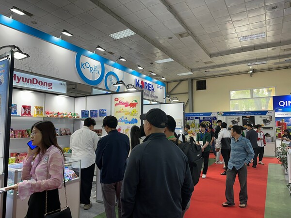 (사진설명) 경기도경제과학진흥원과 남양주시는 4월2일부터 5일까지 베트남 하노이에서 열린 '2025베트남 하노이 종합전시회'에서 남양주시관을 운영했다. (사진=경과원)