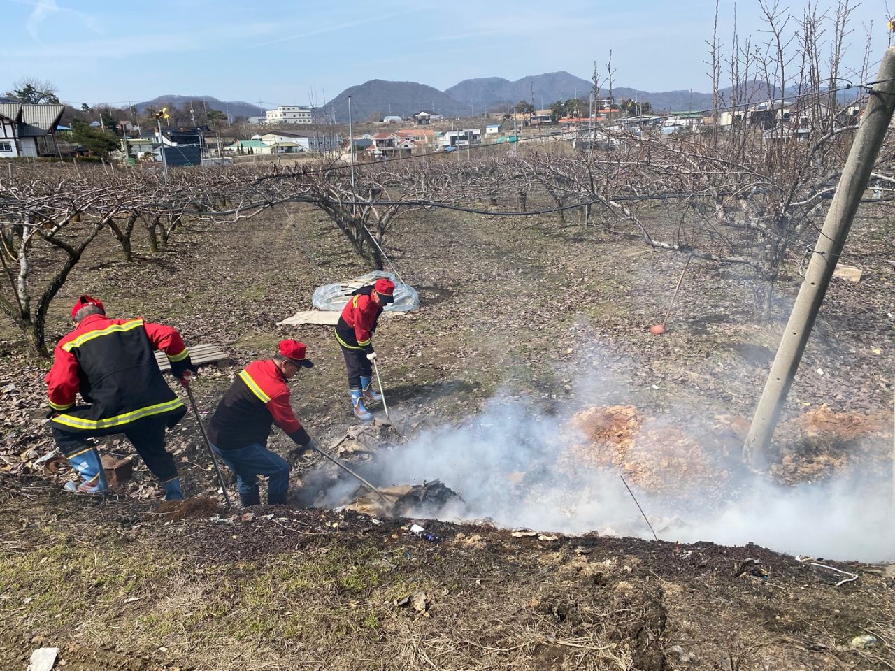  안성시는 오는 4월20일까지 기동단속반을 가동해 산림 인접지역 불법 소각행위에 대한 특별단속에 나섰다. (사진=안성시)