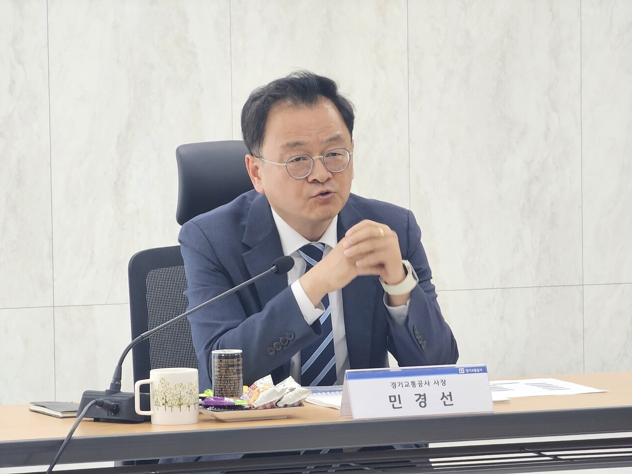 경기교통공사는 16일 공사 교육장에서 ‘경기교통공사 철도사업 참여 타당성 검토 용역’ 최종보고회를 열고 연구용역의 최종 결과를 공유하고 향후 추진 방향에 대해 논의했다.(사진=경기교통공사)