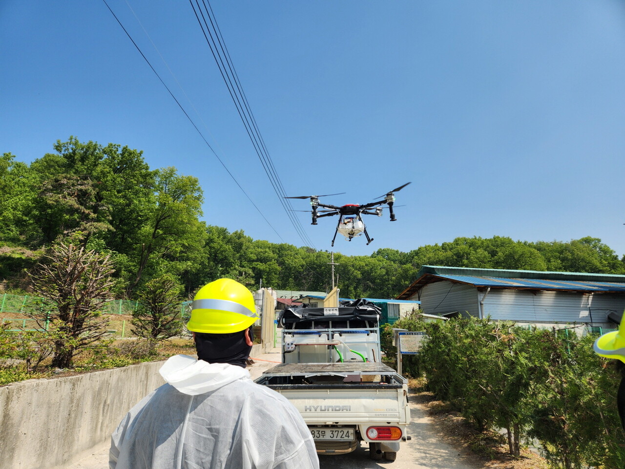 안성시는 5월12일부터 6월30일까지 관내 양돈농가 119곳을 대상으로 멧돼지 기피제를 일제 살포한다고 밝혔다. (사진=안성시)