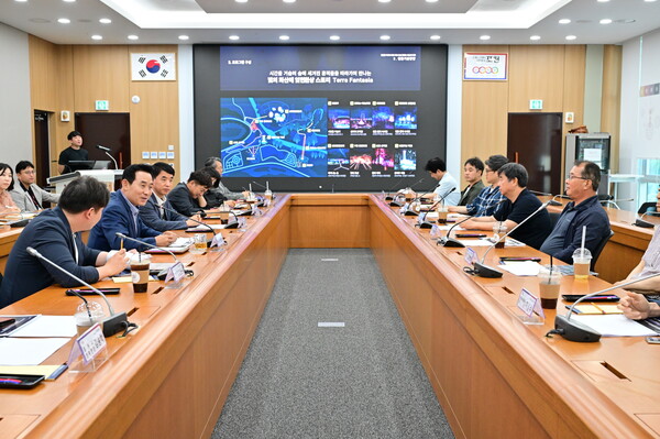 포천시가 한탄강 미디어 아트파크를 본격적으로 조성하여 디지털 자연형 관광지로 도약할 계획이다. (사진=포천시)