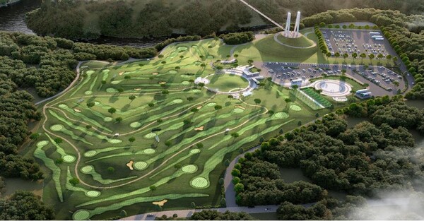 포천시는 7월3일 ‘포천한탄강! 멈추지 않는 변화의 시작’이라는 주제로 현장 설명회를 열었다. 사진은 관광지 조감도. (사진=포천시)