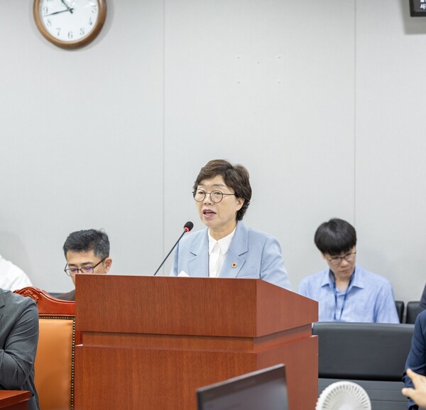박옥분 경기도의회 의원의 대표발의한 '경기도 지하안전 관리 및 유지에 관한 조례 일부개정조례안'이 7월17일 열린 제385회 임시회 건설교통위원회 심사를 통과했다. (사진=경기도의회)