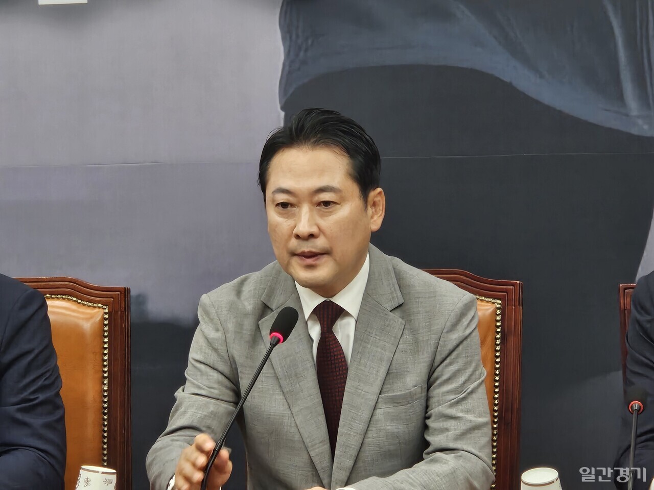 장동혁 국민의힘 당대표는 8월27일 첫 최고위원회 회의에서 당내 변화와 단결을 강조했다. (사진=홍정윤 기자)