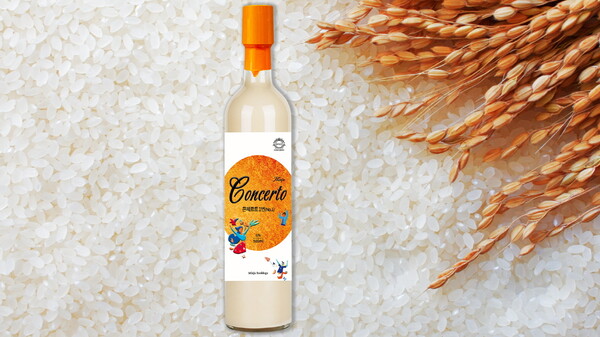 2025년 제3회 경기주류 품평회 탁주 부문 대상을 수상한 포천시 민주술도가의 '콘체르토 1번(NO.1)'