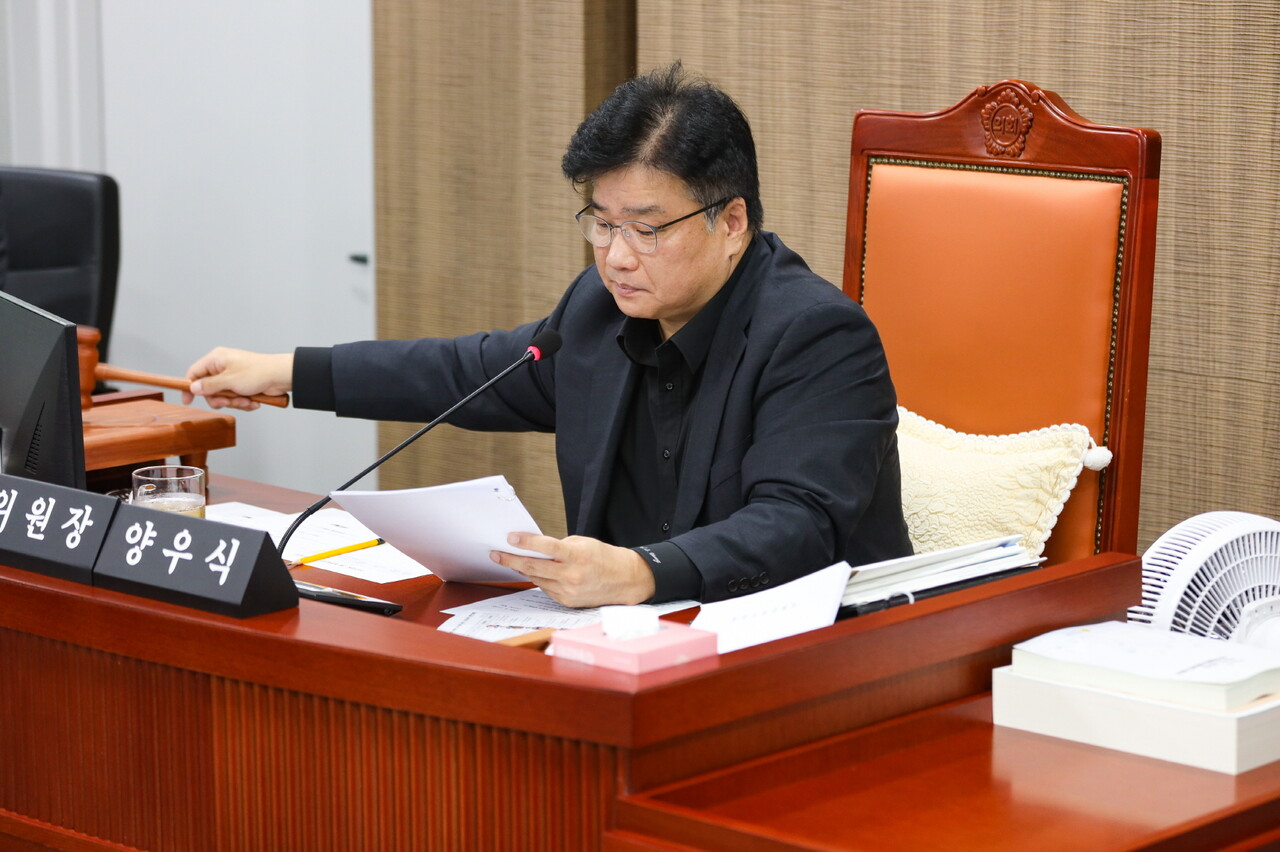 경기도의회 제386회 임시회가 연일 진행되는 가운데 운영위원회(위원장 양우식)는 9월12일 제2차 회의를 열어 추가경정예산안과 행정사무감사 계획 등 주요 안건을 심의·의결했다. (사진=경기도의회)