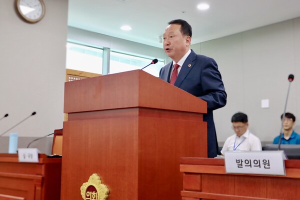 경기도의회 안전행정위원회 소속 안계일(국민의힘, 성남7) 의원이 대표 발의한 「경기도 소방시설 등에 대한 불법행위 신고포상제 운영 조례 전부개정안」이 지난 19일 도의회 본회의에서 최종 의결됐다. (사진=경기도의회)