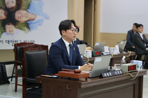 더불어민주당 모경종 의원이 지난 20일 열린 국회 행정안전위원회 인천경찰청 국정감사에서 질의하고 있다.(사진=모경종 의원실)