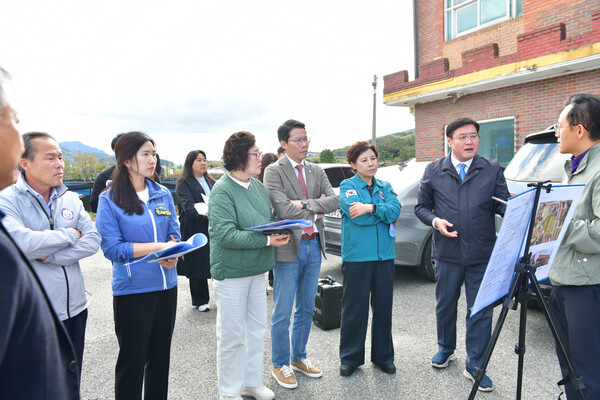 포천시의회는 제188회 임시회 회기 중 주요사업장 7개소를 방문해 사업 추진 현황을 점검하고 현장 설명을 들었다. (사진=포천시의회)
