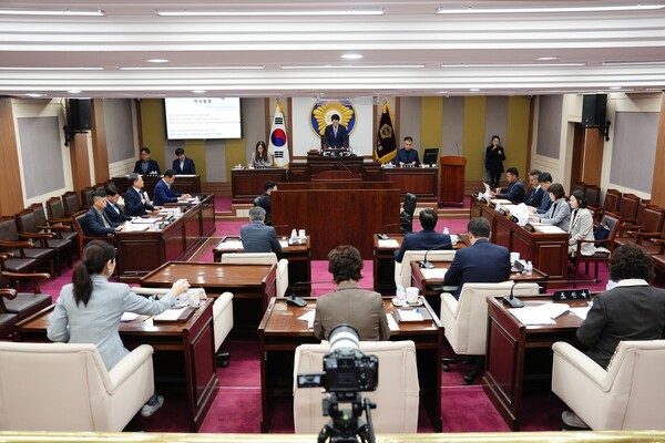 포천시의회는 31일 제7차 본회의를 끝으로 제188회 임시회를 폐회했다.  (사진=포천시의회)