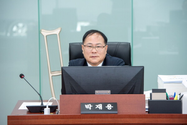 박재용 경기도의회 의원은 11월21일 경기도의회 제387회 정례회 보건복지위원회 예산안 심의에서 발언하고 있다. (사진=경기도의회)